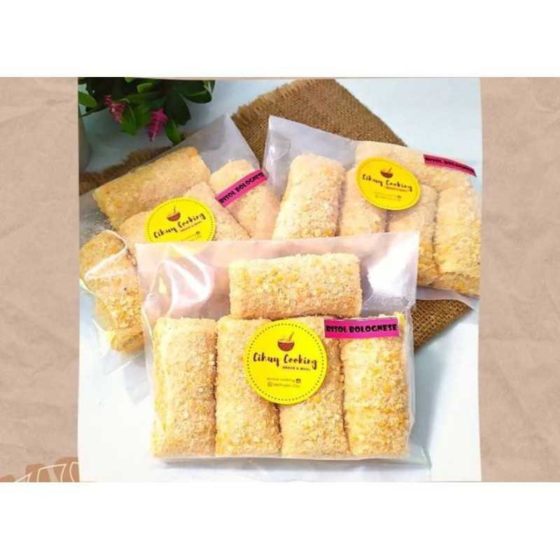 

Risol Bolognese Mozzarella Sosis ( isi 5pcs ) Mentah