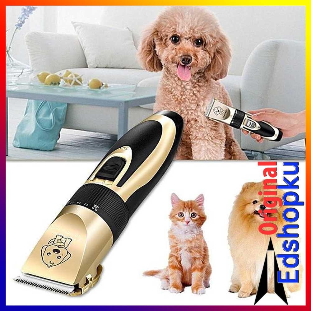 Alat Potong Cukur Elektrik Bulu Hewan Anjing Rechargeable P2