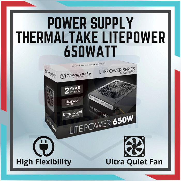 POWER SUPPLY THERMALTAKE LITEPOWER 650 WATT