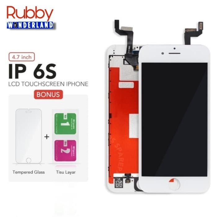 LCD + Touchscreen + Frame iPhone 6s Original 100% Bergaransi