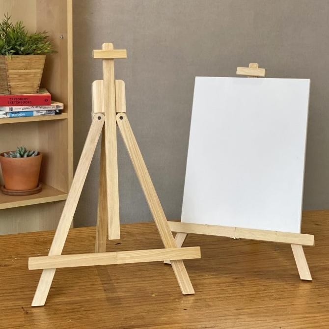 

Easel Sandar Lukis Kanvas Kayu