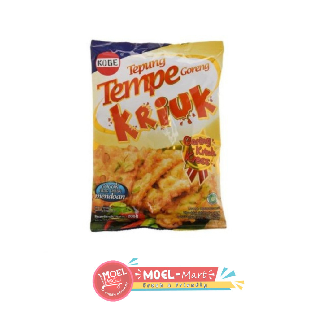 

KOBE Tepung Tempe Goreng Kriuk 200gr