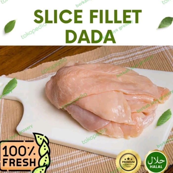 

Ayam slice dada khusus katsu 1kg