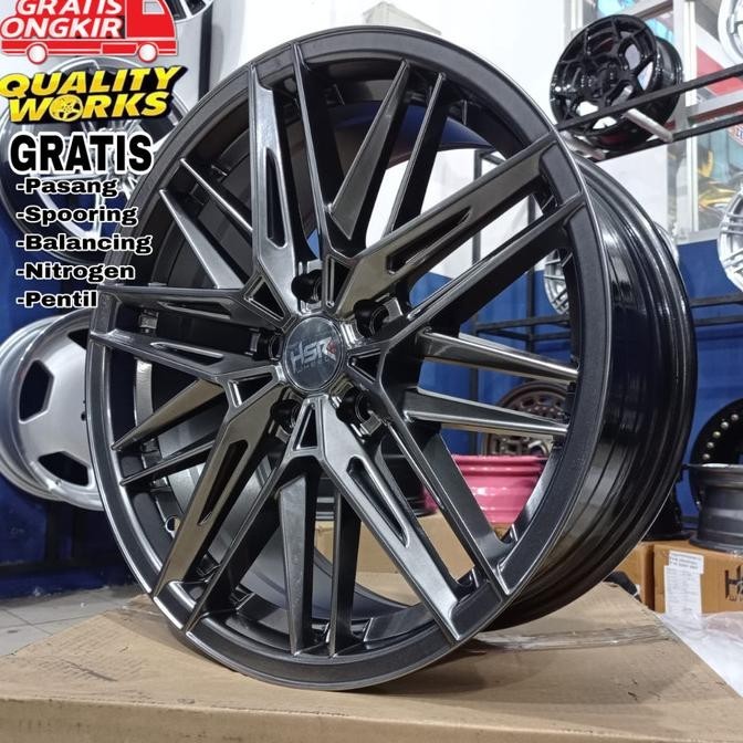 Velg Racing Mobil Wuling Almaz Ring 18 Lebar 8 Et40 Hsr Wheel Unter