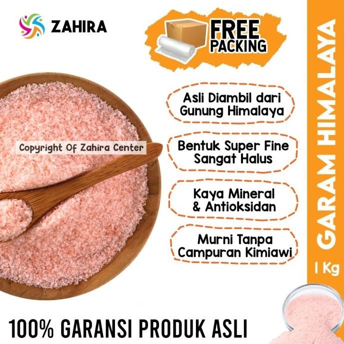 

Garam Himalaya Premium 1Kg Pure Super Fine Himsalt Original Diet MPASI
