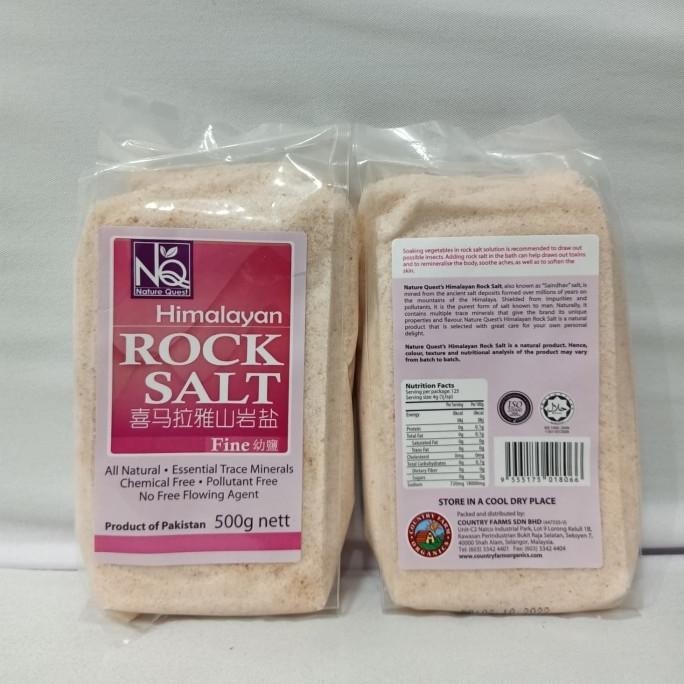 

Nature Quest - Himalayan Rock Salt - 500 gr