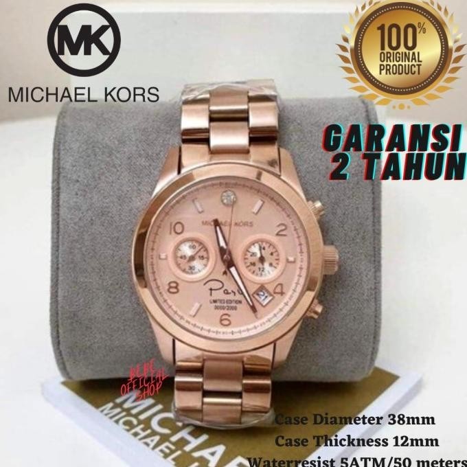 [ORIGINAL] MICHAEL KORS Jam Tangan Wanita MK5716 Rosegold / Jam Wanita