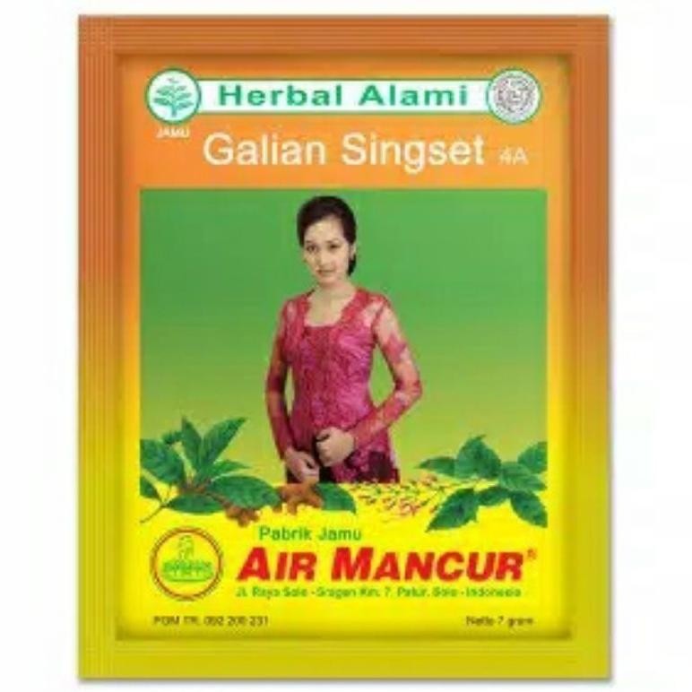 AIR MANCUR JAMU GALIAN SINGSET ISI 10 SACHET RO27