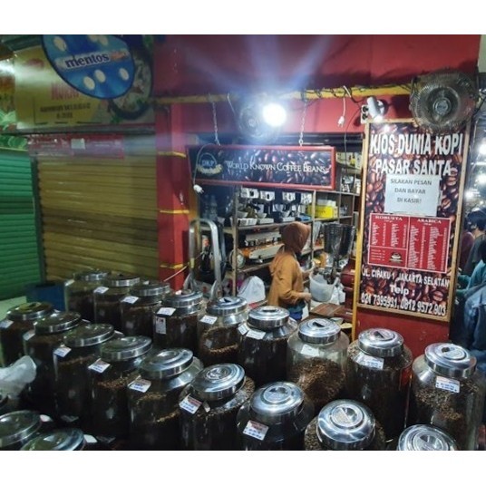 

Beans / Biji Kopi / Pasar Santa / Blend Arabika Specialty / Arabica