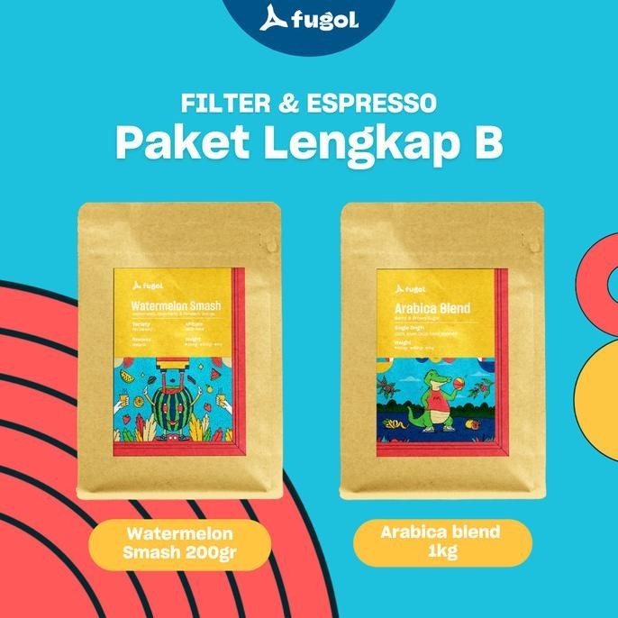 

Paket Lengkap Kopi Espresso & Kopi Arabika Single Origin (B)
