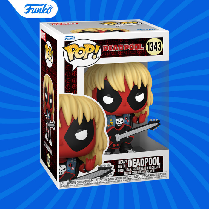 Funko Pop Marvel Deadpool - Metal Band