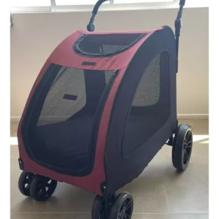 Pet Stroller Jumbo Anjing Kapasitas Besar - Kereta Dorong Besar