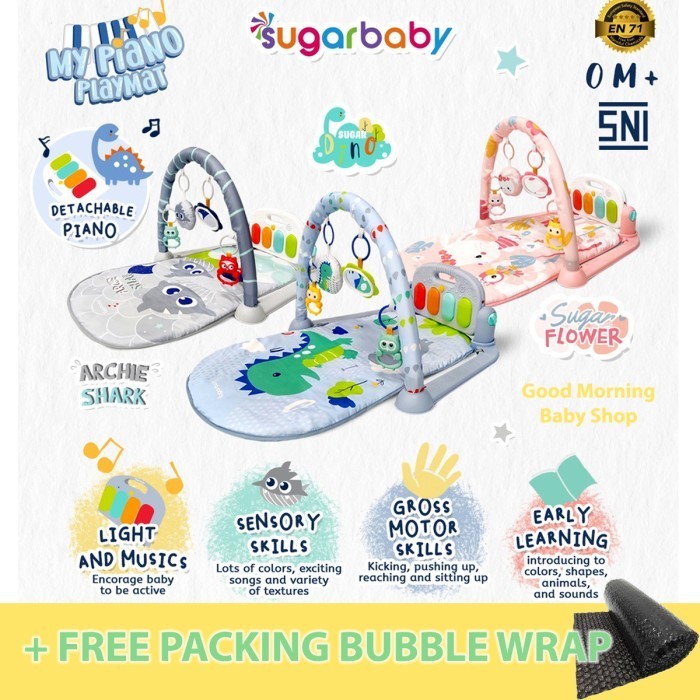 Sugar Baby Piano Playmat Bayi All In 1 Sugarbaby Play Gym Mainan Bayi