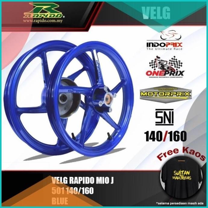 velg rapido mio j mio sporty 501 140/160 black/blue/gold 13m4yZ4 acces