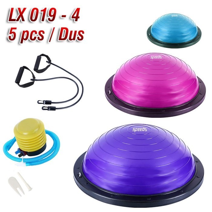 Bosu Ball Balance Step Trainer Bola Yoga Fitness Balancing Step Speeds