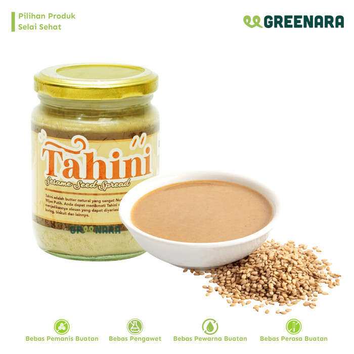 

Andan Tahini White Sesame Seed 230Gr / Selai Wijen