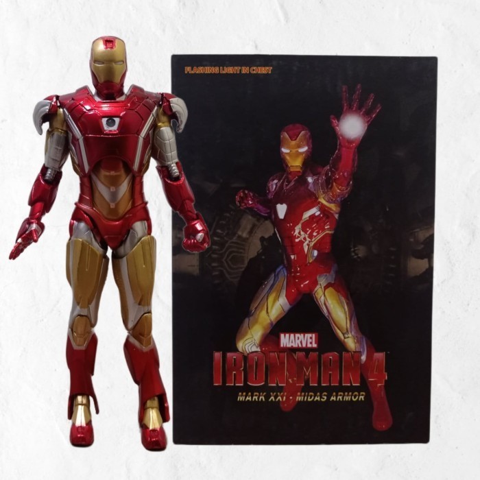 Action figure IRON MAN 4 MARK XXI MIDAS ARMOR kws