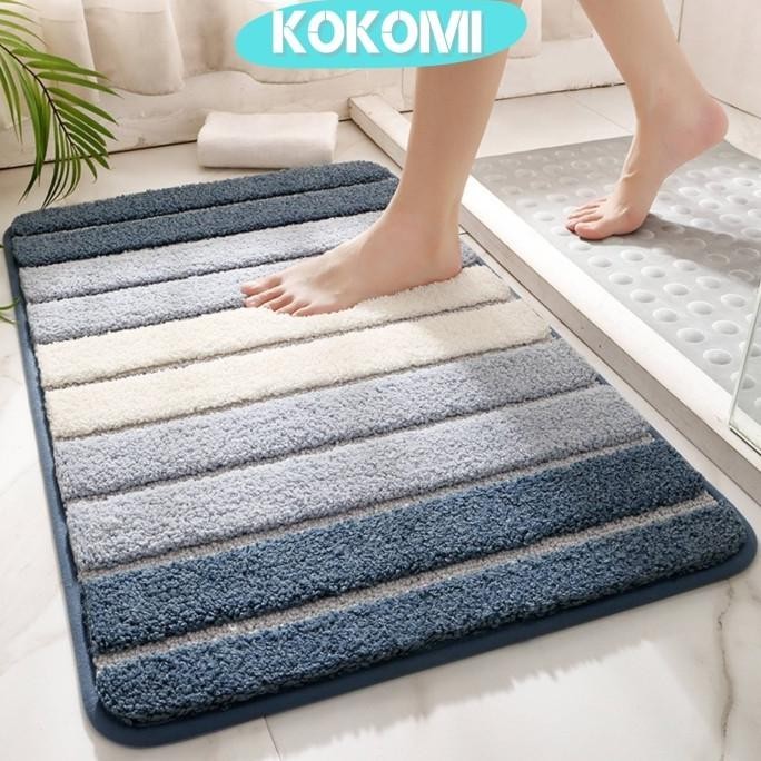 KOKOMI Keset Premium Hideki 40x60cm Bathmat Keset Kamar Mandi  Anti Sl