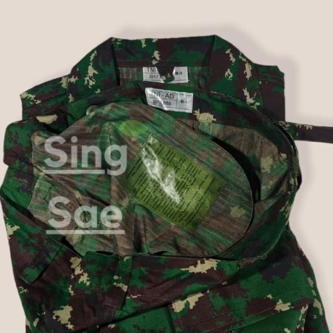 Baju Pdl Nkri Jatah Asli/Seragam Nkri/Baju Pdl Jatah Tni - B1 .