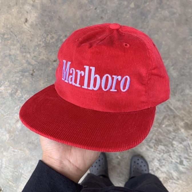 Topi Marlboro Vintage Corduroy