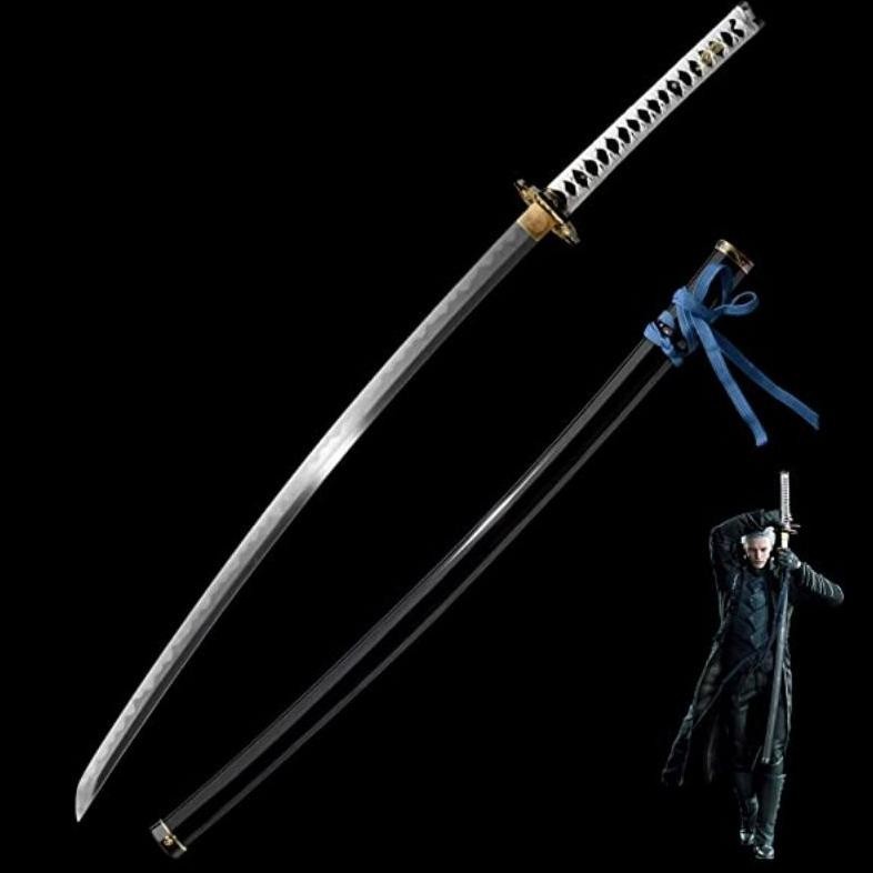 Spesial Diskon Mainan Katana Kayu  Yamato Vergil Dmc 5 Cosplay Pm773