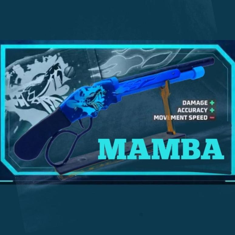 Spesial Diskon Mainan Kayu Pake Karet Gelang Model Sg2 Skin Mamba Kai773