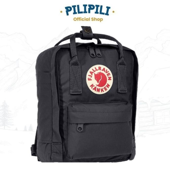 Tas Ransel Kanken Mini Original Black Backpack