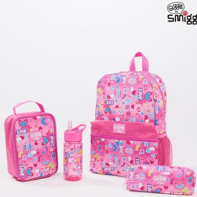 Smiggle Giggle By Smiggle Set Original - Paket Tas Smiggle