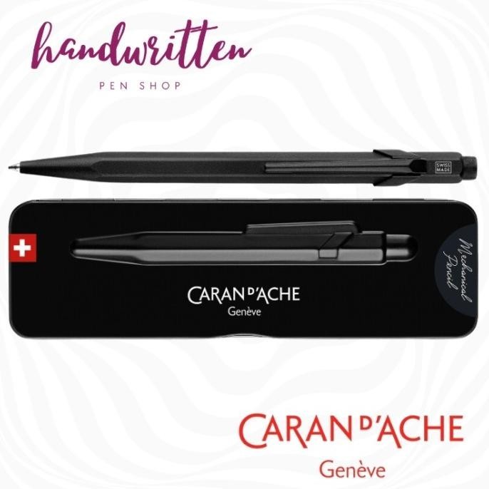 

CARAN DACHE 849 Black Code Ballpoint Pen/ Pulpen