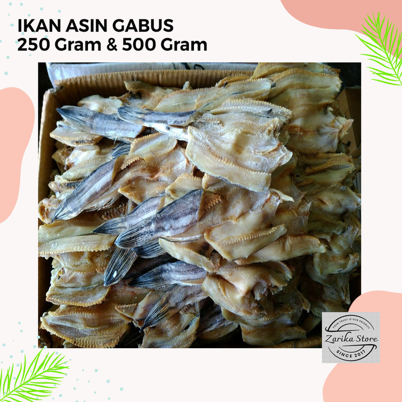 

Ikan Asin Gabus 250 gram / 500 gram