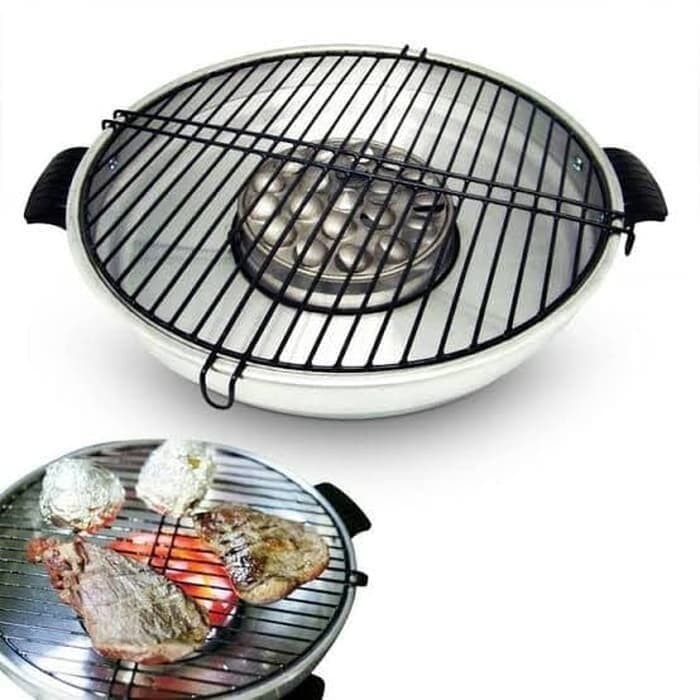 @#@#@#] Maspion Fantastic Roaster 33cm Alat Panggangan Maslon Grill BBQ Sate