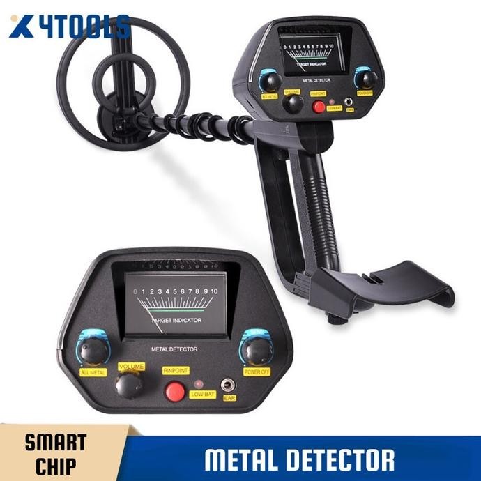 Metal Detector Alat Deteksi Logam Emas Akurat Portable