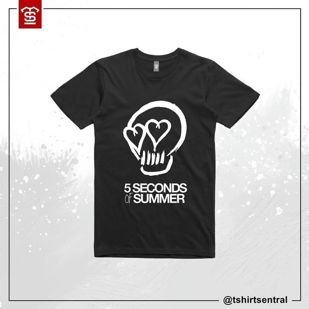 Kaos T Shirt Pria 5 Seconds Of Summer