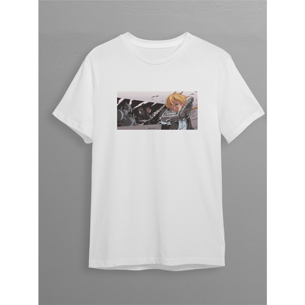 Kaos T Shirt Pria Final Fantasy Cartoon Anime