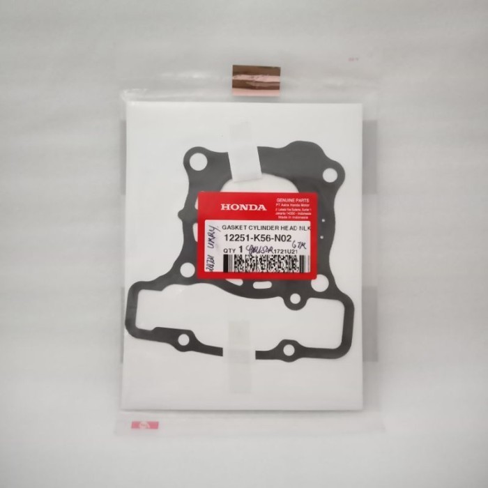 *****] Sonic/Supra GTR150-Gasket Cylinder Head/Paking Deksel Original - Honda
