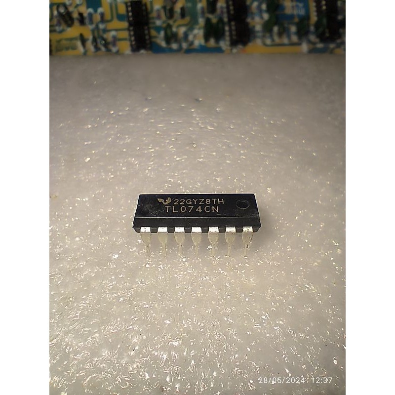 IC Tl 074 Quad Op-Amp Texas Instrument Amerika Low Nois Audiophile