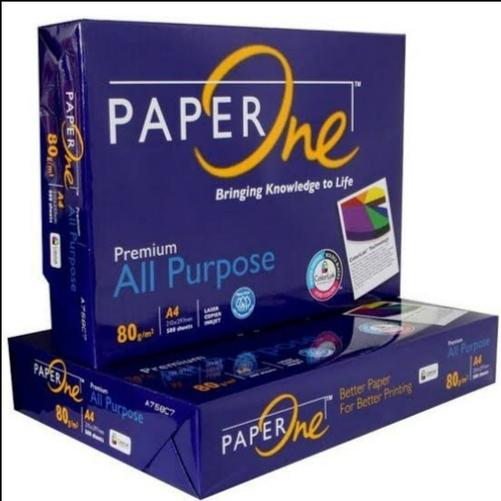 

Kertas HVS A4 80gr Paper One / rim