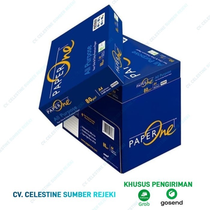 

PROMO KERTAS HVS PAPERONE A4 80GR (per rim)