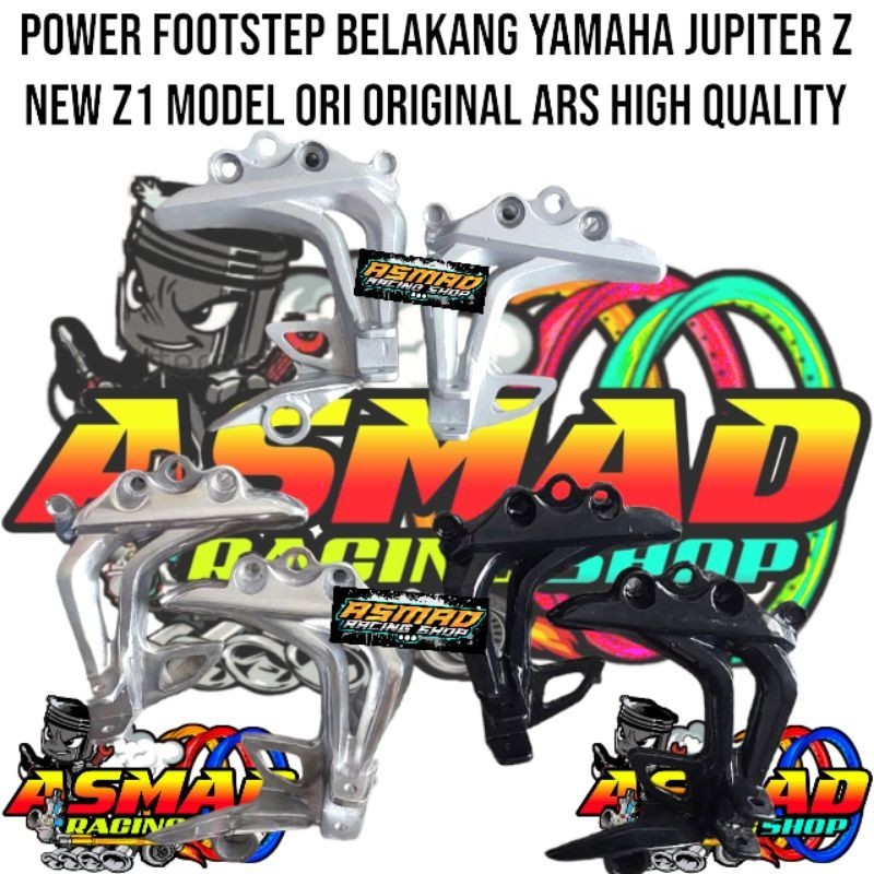 Power footstep belakang yamaha jupiter z new z1 model ori original ARS High Quality
