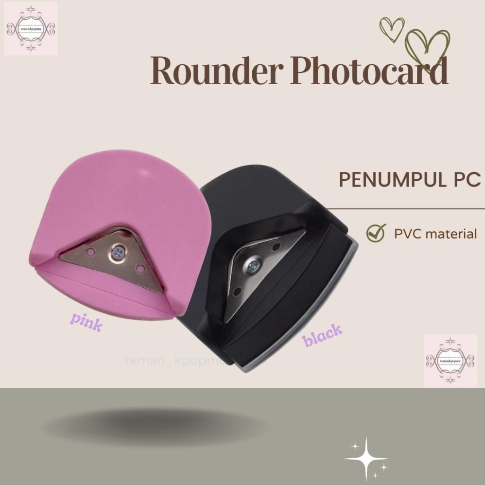 

tu-67 Rounder Photocard Corner Punch Photocard Penumpul Pemotong Ujung Kertas Pembulat Kertas Kpop Hemat