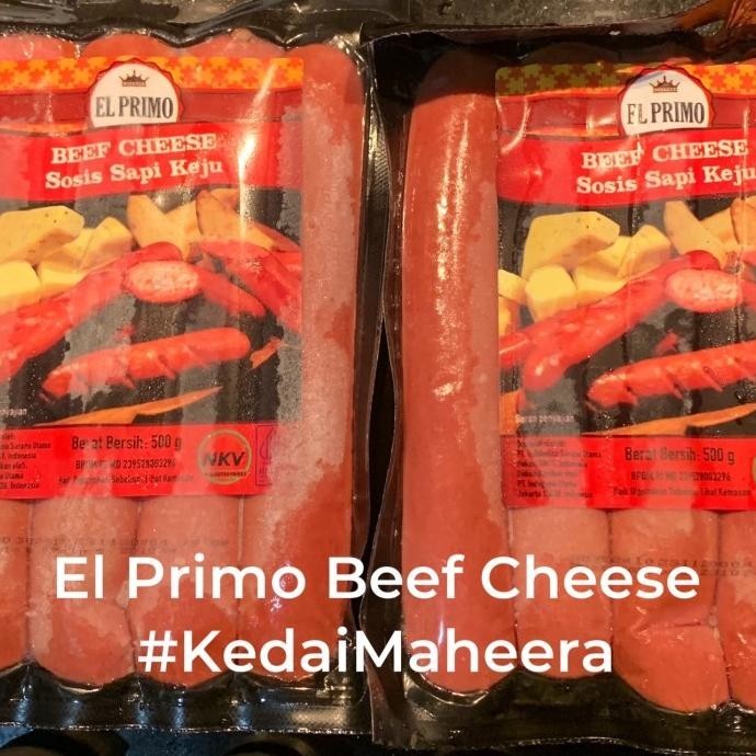 

el primo beef cheese sosis keju 500gr JS