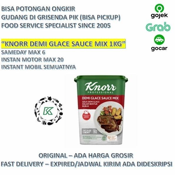 

Knorr Demi Glace Sauce Mix 1kg Bubuk Steak Sauce