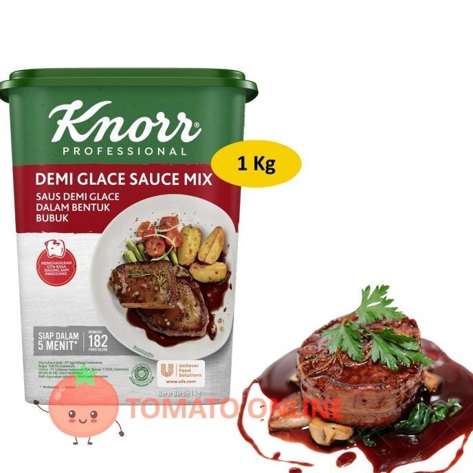 

Knoor Knorr Demi Glace Demiglace Sauce 1 kg 1kg 1000 gr gram G 1000gr