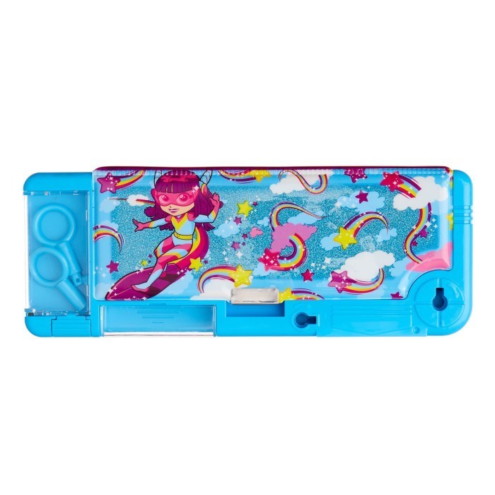 

((((()paling dicari] Smiggle Out Of This World Pop Out Pencil Case Blue SALE
