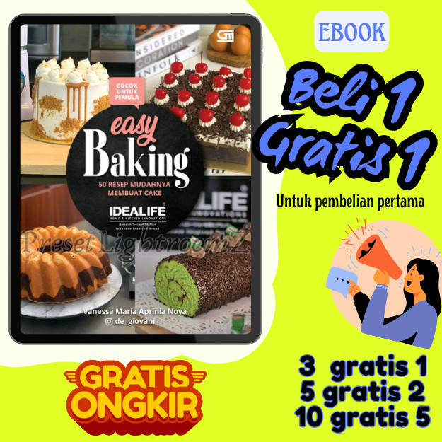 

IND0096 Easy Baking ; 50 Resep Mudahnya Membuat Cake- Revisi