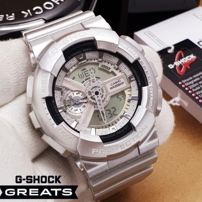 Jam Tangan Pria Merk Casio G-Shock Miyota Type : GA110 Baterai Box 13