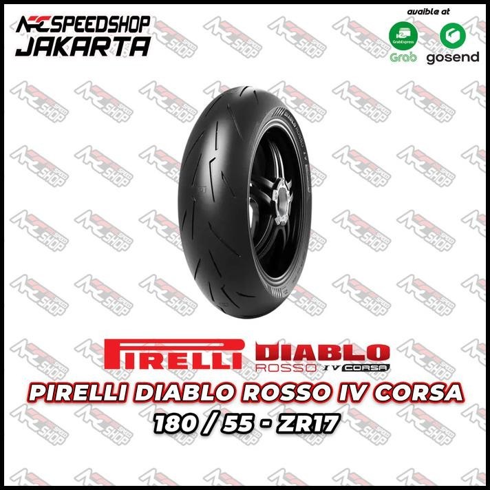 Ban Pirelli Pireli Diablo Rosso 4 Corsa 180 55 180/55 17 R17 Ring 17