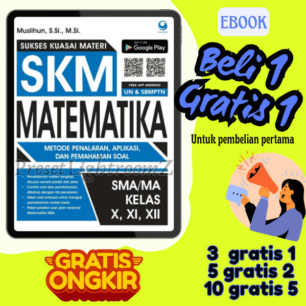 

IND0515 SKM (Sukses Kuasai Materi) Matematika - SMA Kelas X, XI, XII (BM) - Revisi