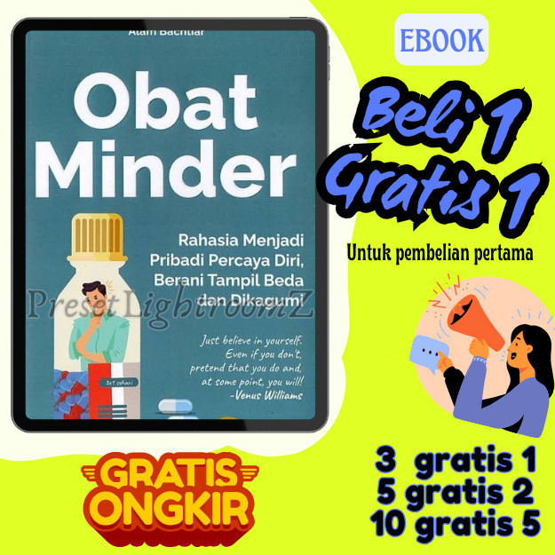 

IND0028 OBAT MINDER ; Rahasia Menjadi Pribadi Percaya Diri, Berani Tampil Beda- Revisi