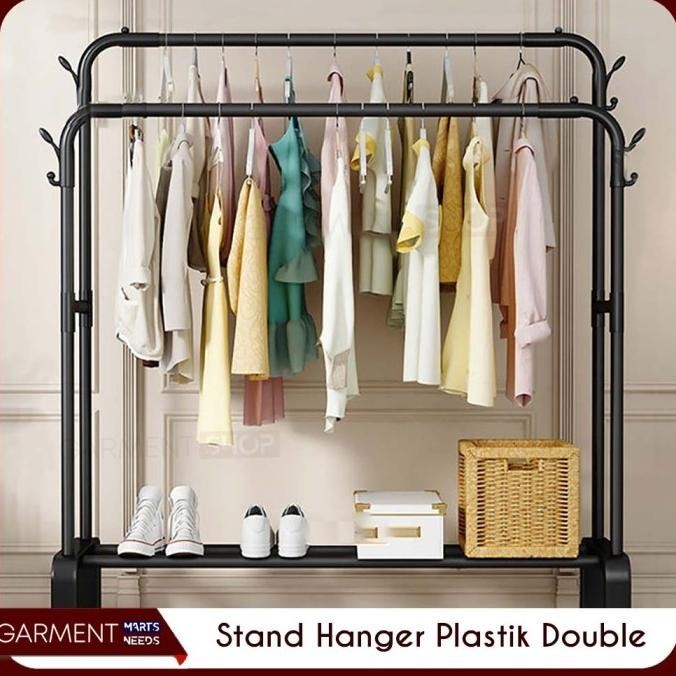 Rak Baju Gantungan Baju Stand Hanger Berdiri Display Butik
